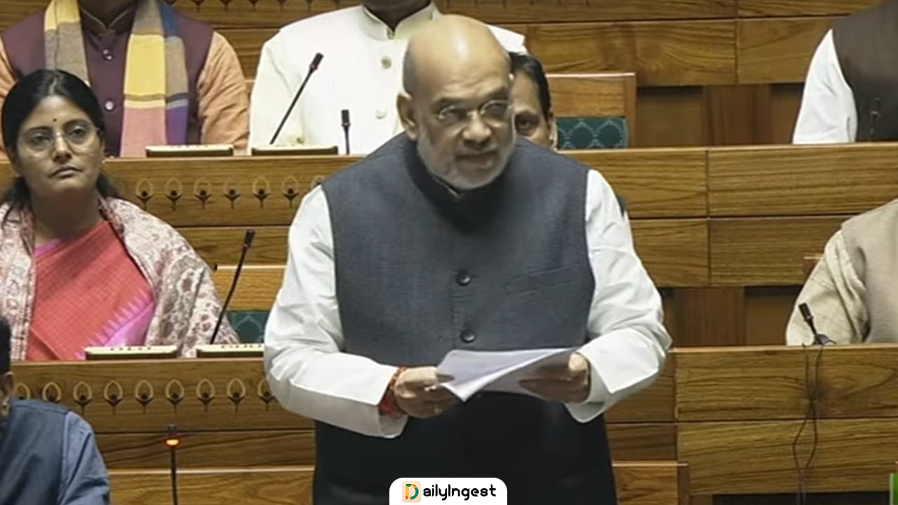 Amit Shah Presents Key Legislation on Jammu and Kashmir in Lok Sabha