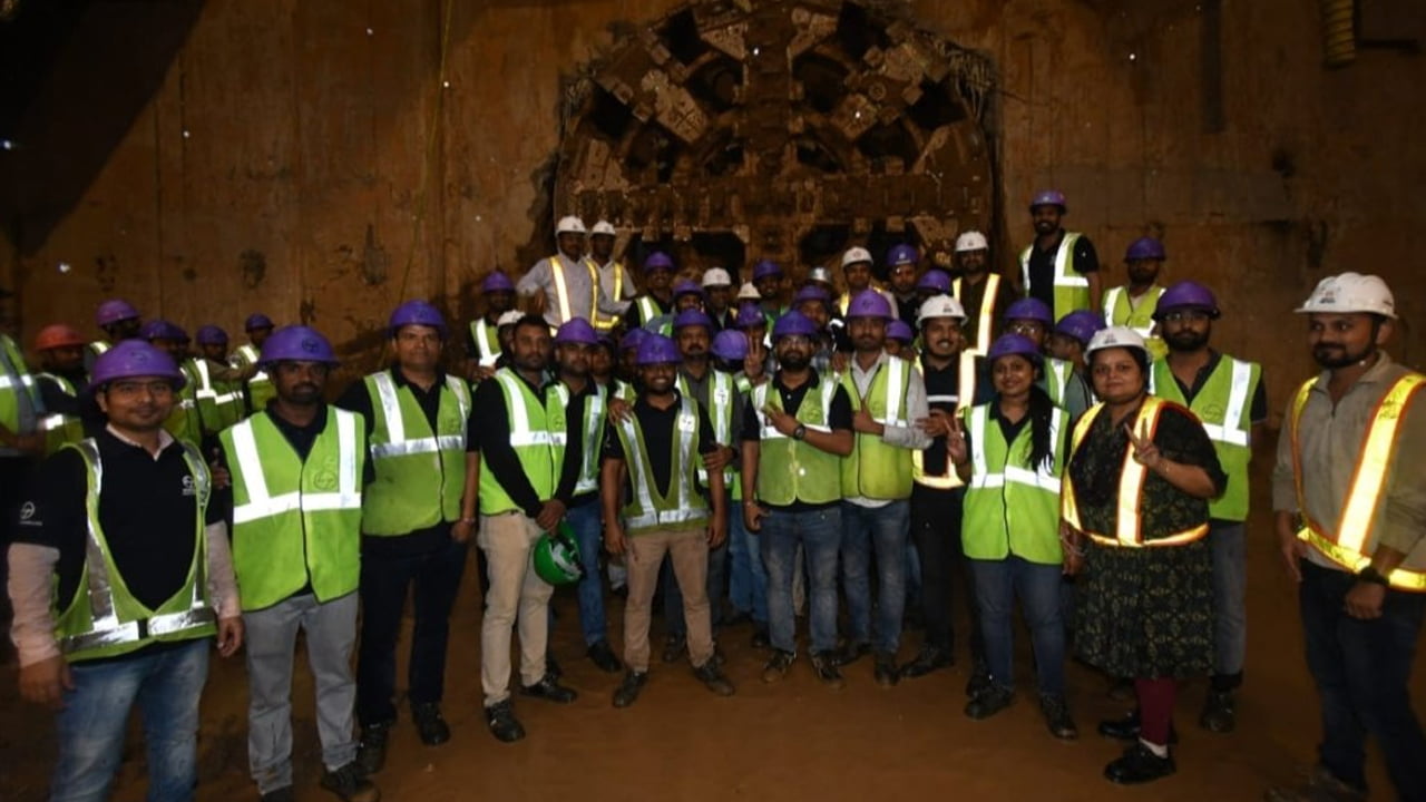 Patna Metro Project Hits Major Milestone as TBM-01 Achieves First Tunnel Breakthrough!