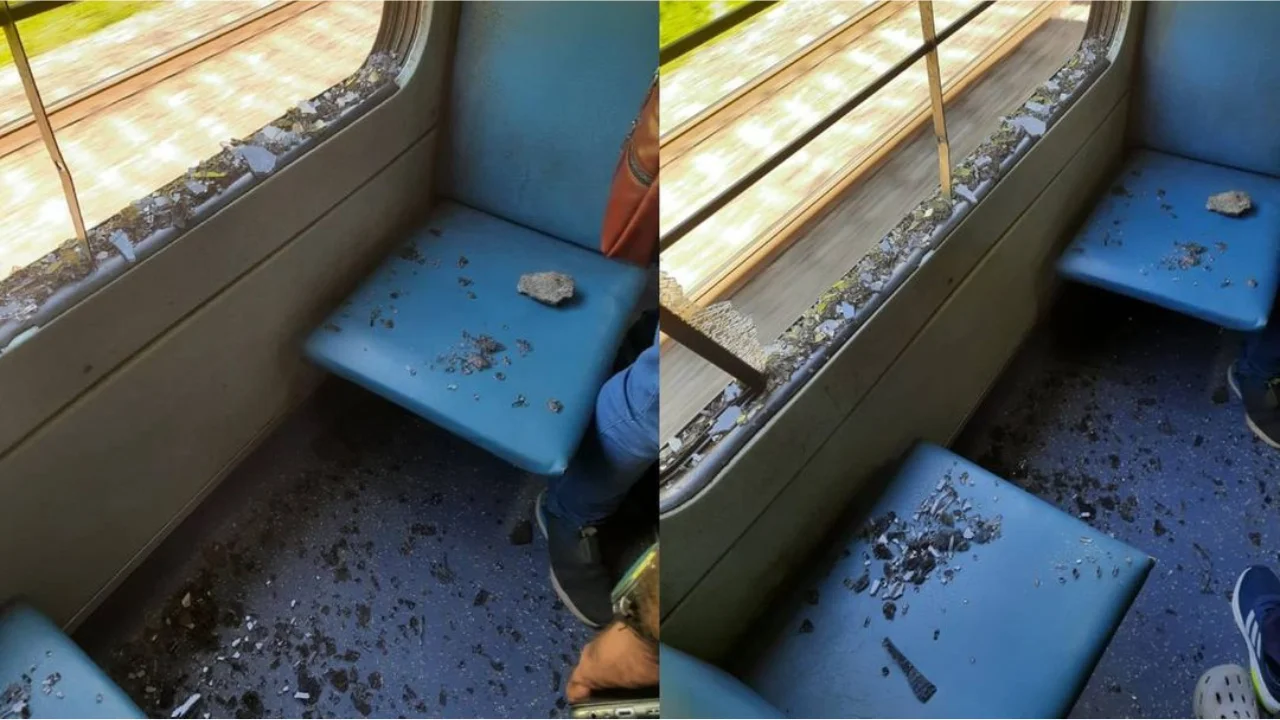 Unidentified Group Pelts Stones at Passenger Train in Maharashtra’s Jalgaon